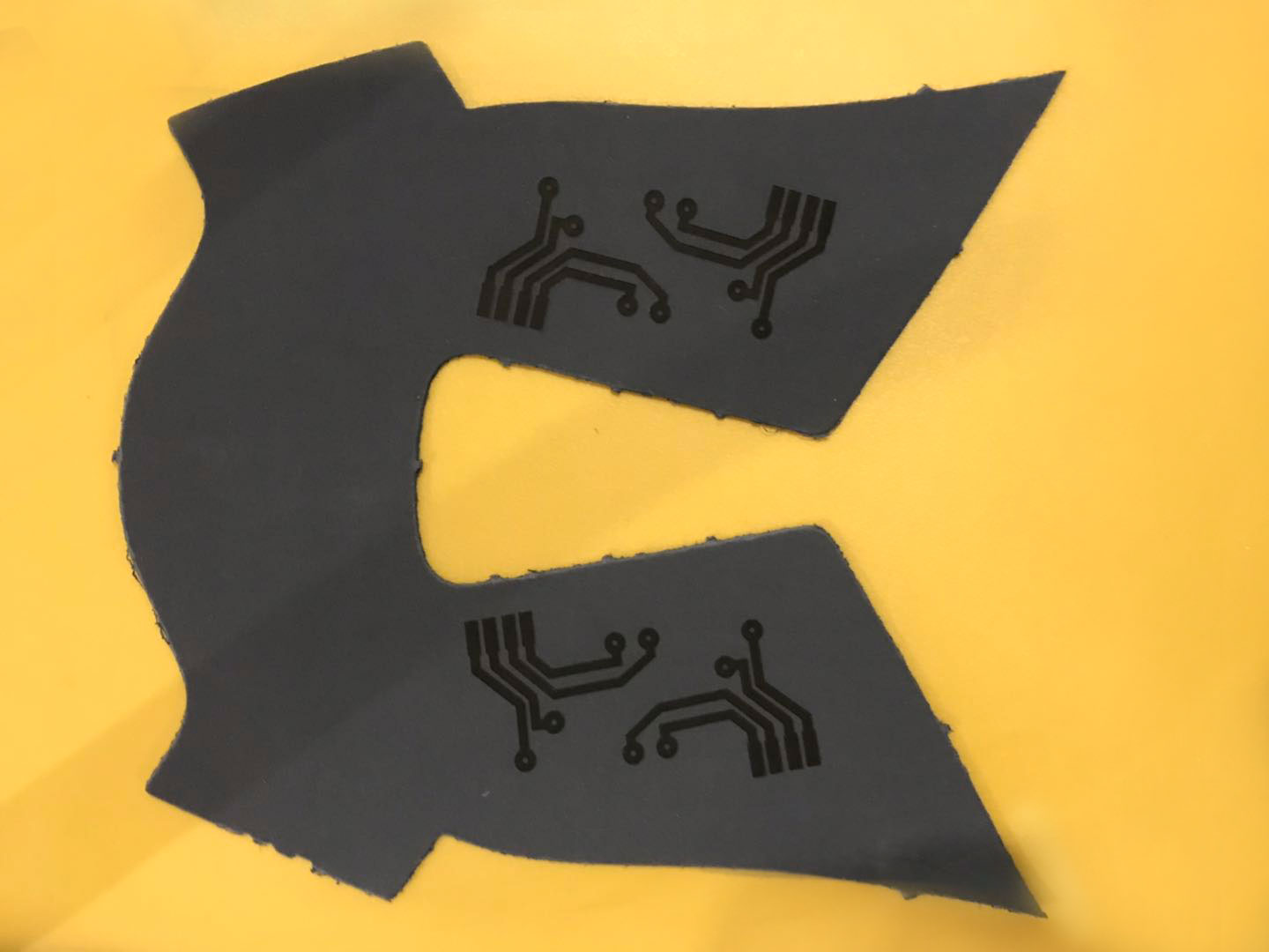 鞋面皮革激光打標(biāo)