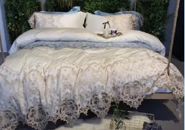 當(dāng)家紡床品遇上激光工藝，美醉人心只在一瞬間