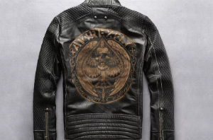 激光打標皮夾克，帥氣與保暖共存