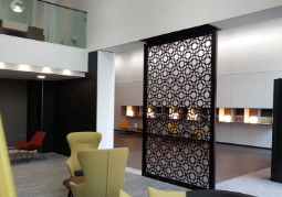 激光切割金屬屏風  輕易實現(xiàn)空間的隔斷