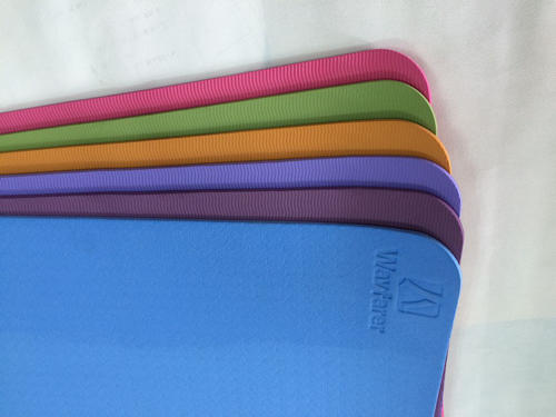 激光打標機新玩法-瑜伽墊激光打標